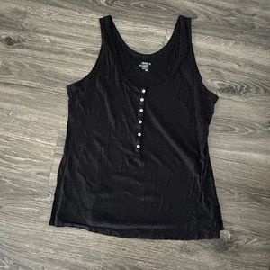 Old Navy Basic Black Tank Top